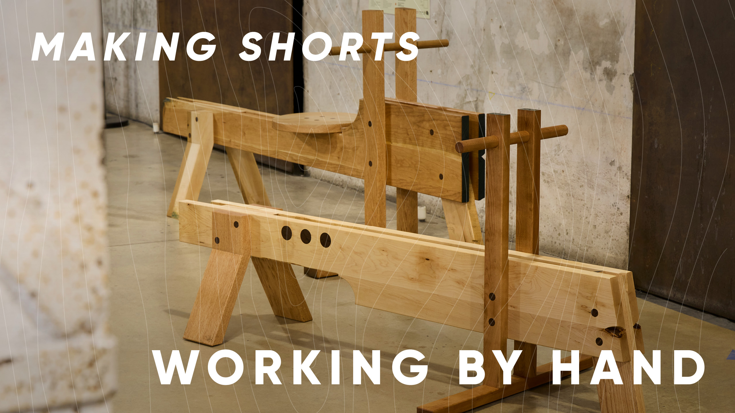 Making shorts: Working by hand 