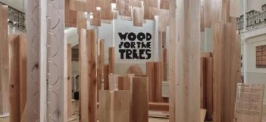 Wood for the Trees exhibition photo at Shoreditch Tab Centre