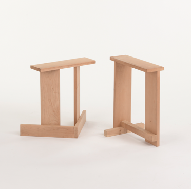 Perching Stools - T Stool - 45 Stool by Paayal Patel