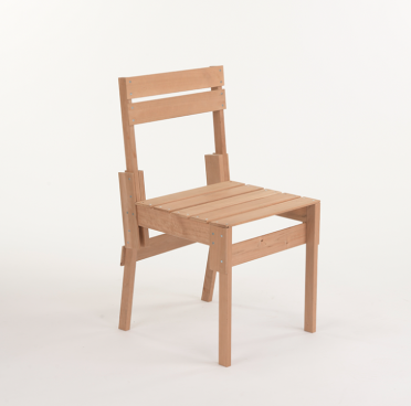 Sandwich chair by Kaspar Hiscock